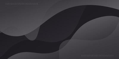 Abstract 3D background dark grey wave with realistic shadow design. Creative premium gradient. smart design 3d cover business design. eps10 vector
