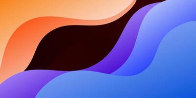 Wave pattern background with soft gradient color in the background. eps10 vector
