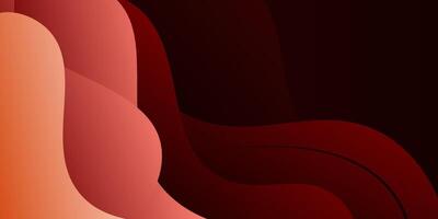 Premium red and orange color background with dynamic shadow in the background. eps10 vector