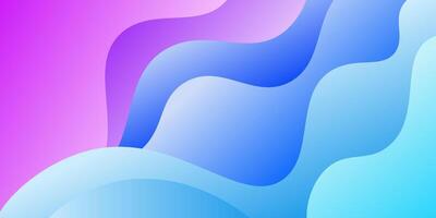 Soft blue and purple wave abstract background with dynamic overlapping layers on the background. background for wallpaper, banner, background. eps10 vector