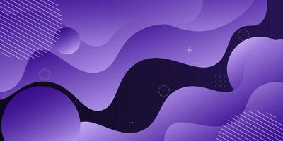 Abstract purple wave 3D background. Minimal fluid background with simple pattern. Eps10 vector