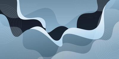 Abstract colored gray wave background design. Simple fluid wave pattern background. eps10 vector