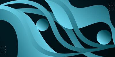 Abstract colorful overlapping wave shapes blue 3D background. Modern background with trendy pattern concept. Eps10 vector