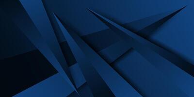Abstract dark blue 3D background overlapping with shadow. Blue color on the background. Eps10 vector