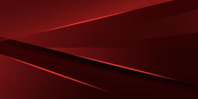 Abstract dark red overlapping paper cut 3D background. Fractal shadows with light patterns. Eps10 vector