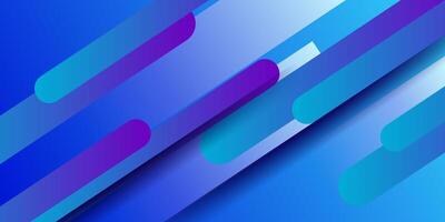 Abstract blue gradient illustration background with 3d view blue rectangle pattern. Dynamic and luxury design vector