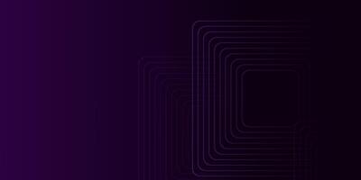 3D modern square lines abstract presentation background. Luxury paper cut background. Dark purple background. eps10 vector