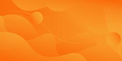 Modern abstract colorful orange gradient wave liquid geometric background with liquid style gradient color. Suitable for banner, flyer, etc. vector