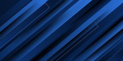 Abstract 3D blue diagonal geometric background. Overlapping rectangle shapes with line pattern and shadow. Eps10 vector