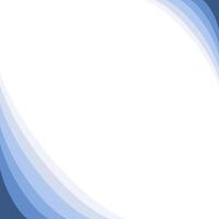 Abstract blue curve corner images. Frame border clipart. vector