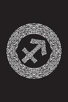 The zodiac sign of astrology in a circular pattern vector
