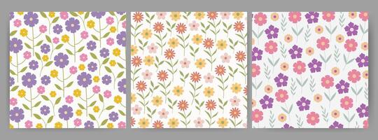 flower seamless pattern for backgrounds, presentations, wrapping papers, prints, artworks. vector