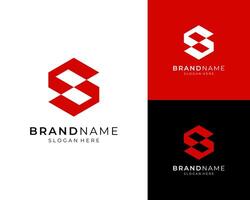 Letter S Hexagon Abstract Modern Geometric For Security Technology Logo Design Illustration vector