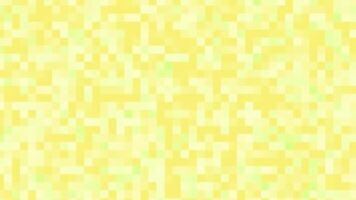 Vibrant yellow pixelated pattern with subtle green accents and texture video