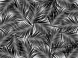 Black branches plant pattern simple style. vector