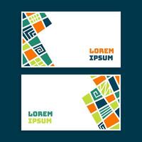 Abstract Geometric Square Mosaic Background Composition vector