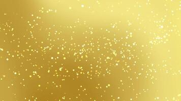 Sparkling golden lights twinkling in motion over a soft gradient, perfect for award shows and gala presentations. video