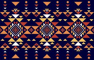 American native ethnic pattern. african Indigenous background pattern concept.Design for fabric, abstract, red, yellow, blue, orange. vector