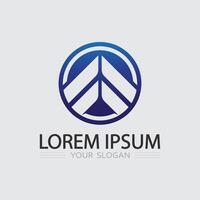 Minimal Abstract Business Logo Design with Elegant Concept for Branding Template vector