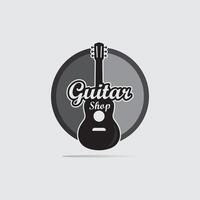 Guitar Icon for Mobile App and Website vector