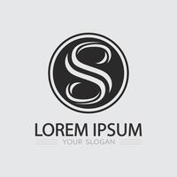 Minimal S Monogram with Clean Lines and Soft Corners for Corporate Identity Logo Design vector