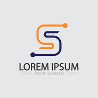 S logo design and S icon stock image Futuristic S Letter Icon with 3D Effect in Bold Style Perfect for Gaming or Tech Logo vector