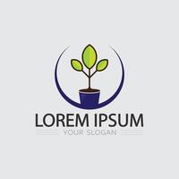 Symmetrical Leafy Tree Icon for Forest Conservation Projects and Green Branding Needs vector