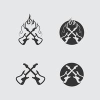 Artistic Guitar Pick Icon with Sound Notes Ideal for Logo or Music Event Identity vector