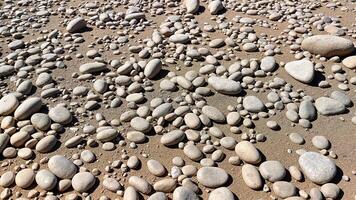Natural Stone Rubble Texture for Background Use photo
