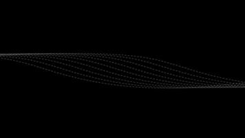 Abstract digital wave with flowing small particles dance motion , Defocused loopable Soft Background. network connections for a technology, video