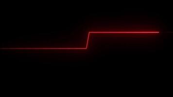 Neon lights glowing futuristic trendy vertical seamless, Abstract glowing neon heartbeat and pulse rate line technology , abstract beautiful saber light animation video