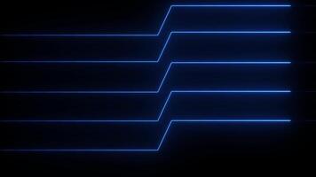 Neons glowing futuristic trendy vertical seamless, Abstract glowing neon heartbeat and pulse rate line technology , abstract beautiful saber light animation background video