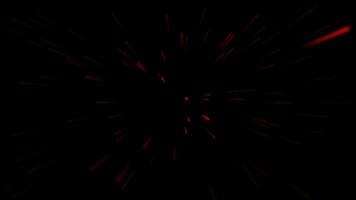 abstrato hiper saltar para dentro outro galáxia. animê Rapidez linhas azul fundo. supersônico voar às a Rapidez do claro. luz Rapidez linhas tecnologia fundo ciclo Sombrio futurista ficção científica movimento animado video