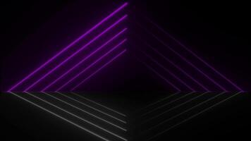 Neon glowing line. Abstract lights animated on a abstraction neon Lines moving screen.Seamless loopingbackground with neon lines . technology abstraclpapert wal video