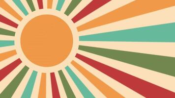 Retro comic style backgound pop rays. Sun rays rotating for comic, magzine, posts and more. animated video