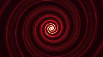 Spiral vortex or tunnel animation. Spiral wave. A spiral emanating from the glow in the center. 4K animation. looped video