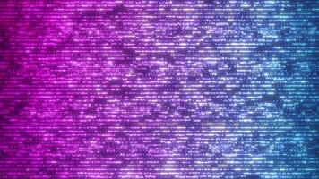 Abstract digital background. Futuristic cyber scene, sci-fi mesh, technology glowing surface, neon night scene, digital science background. 4K. video