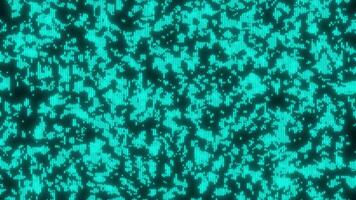 Abstract digital background. Green flickering lights moving upward diagonally. Futuristic cyber scene, sci-fi grid, technological glowing surface, neon scene, digital scientific background. 4K. video