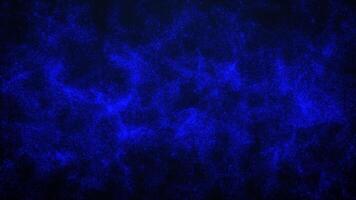 Particle background. Animation of abstract particle movement. dark particle background with glow. 4K animation. Looped video