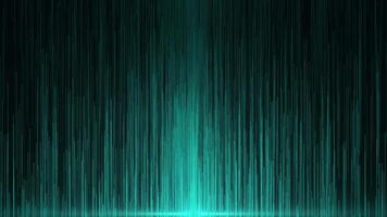 Abstract digital background with glowing particles flying upward. movement of a stream of glowing lines of particles. Particles move upward. Looped background. 4K. video