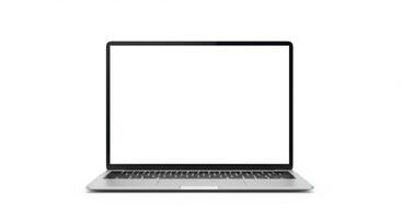 Stylish Laptop Front Screen View photo