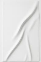Soft Wavy Fabric Texture Mockup photo