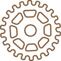 cycling gear mechanism vector