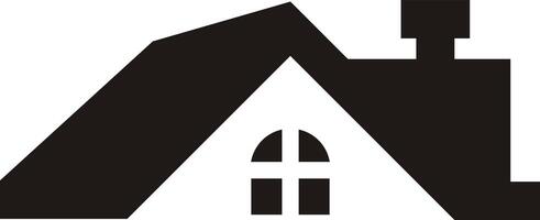 rooftop outline graphic set vector