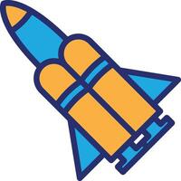 space exploration icon set vector