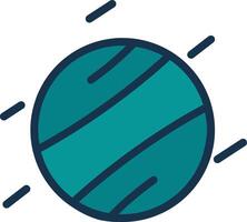 space and science icons vector