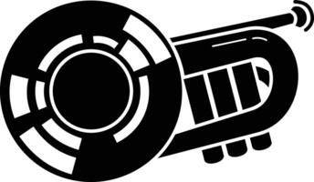 trumpet icon bundle design vector