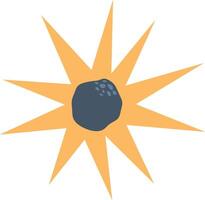 outer space icons collection vector