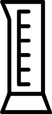 white flat lab icons