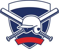 baseball emblem logo set vector